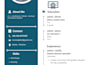create a professional executive resume and CV design